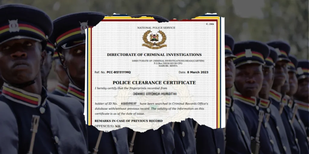 Police Clearance Certificate Kenya