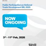 Kenyans in the diaspora are invited to submit their views and reviews on the National Trade Development Bill, 2025.