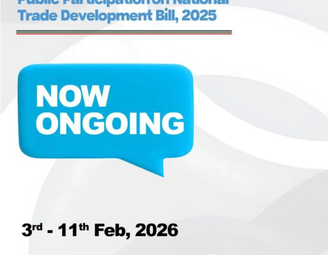 Kenyans in the diaspora are invited to submit their views and reviews on the National Trade Development Bill, 2025.